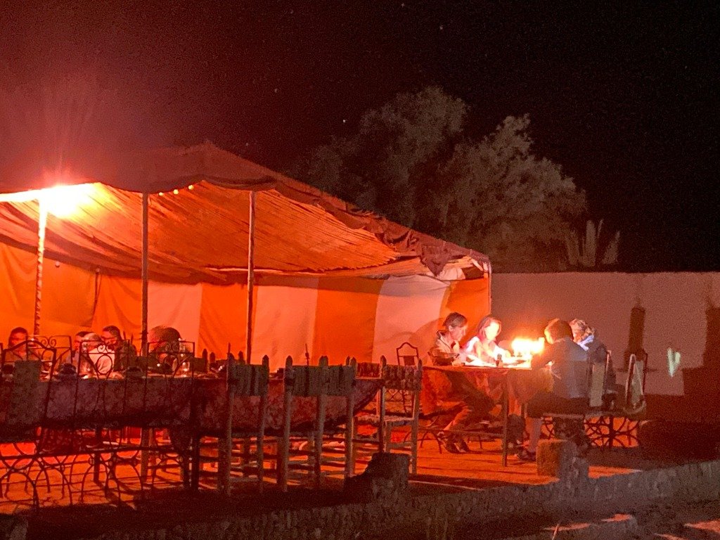 Candlelit Night Tent Feast